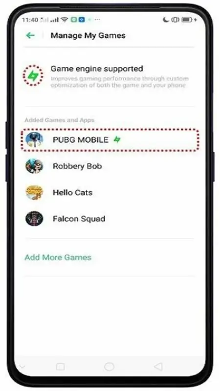 Screenshot Oppo Game Space APK v9.1.5 untuk Optimasi Game