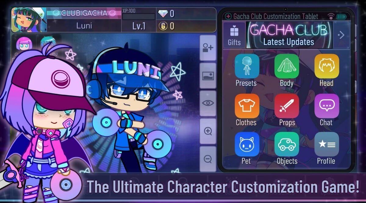 Screenshot Gacha Neon APK v1.8 untuk Android