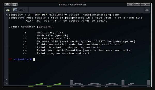 Screenshot coWPAtty APK v4.8