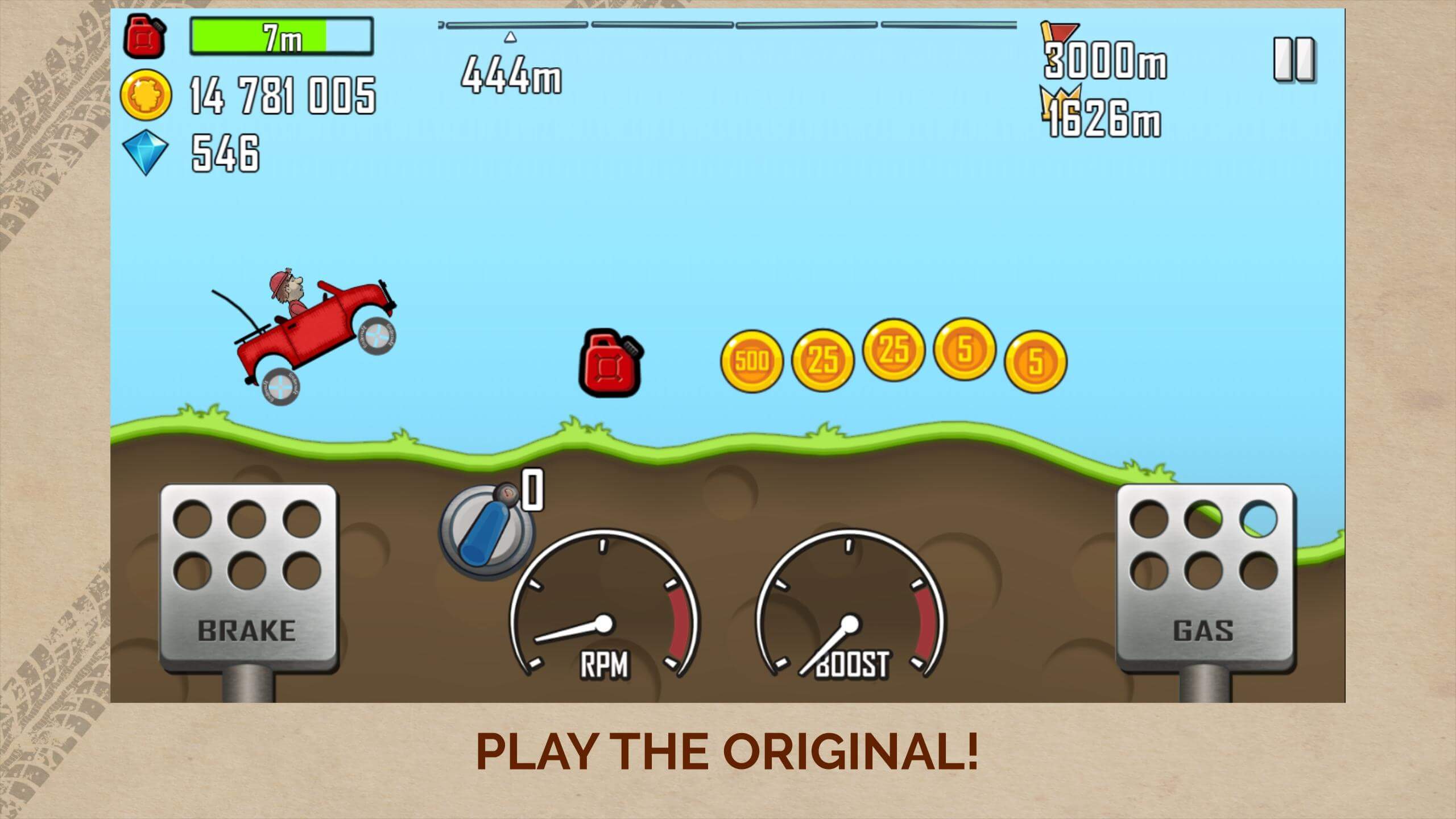 Screenshot Hill Climb Racing APK