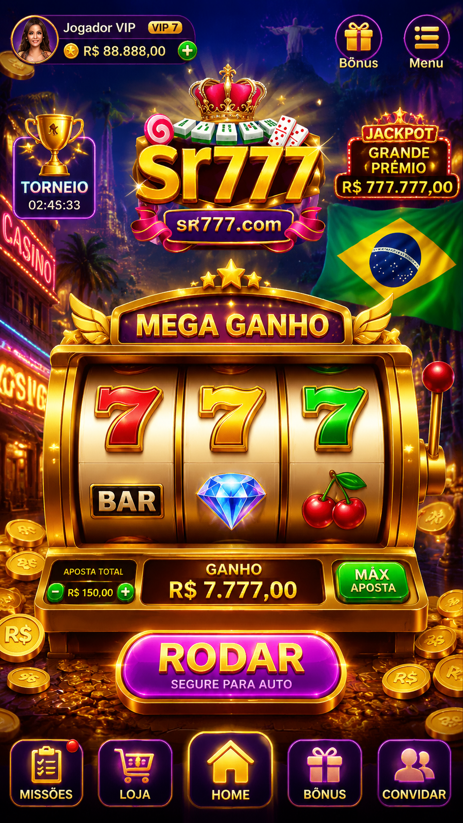 Screenshot sr777 4.0.3 APK Game Slot Online Seru dan Cepat