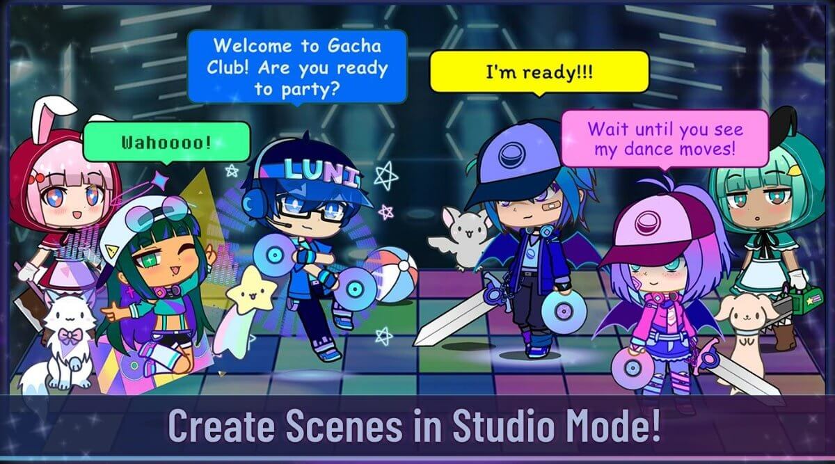 Screenshot Gacha Neon APK v1.8 untuk Android
