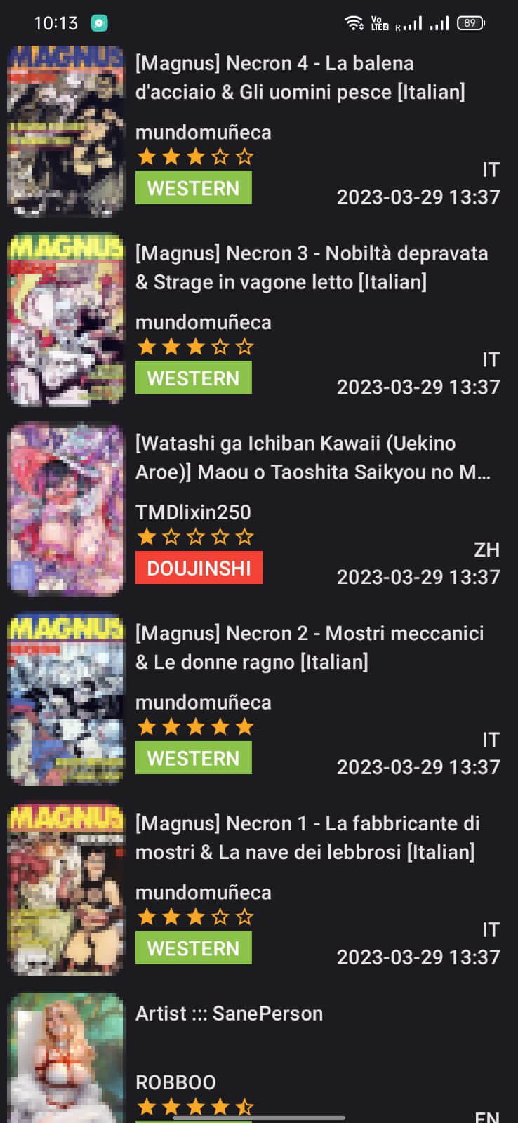 Screenshot EhViewer APK v1.8.8.3 untuk Android