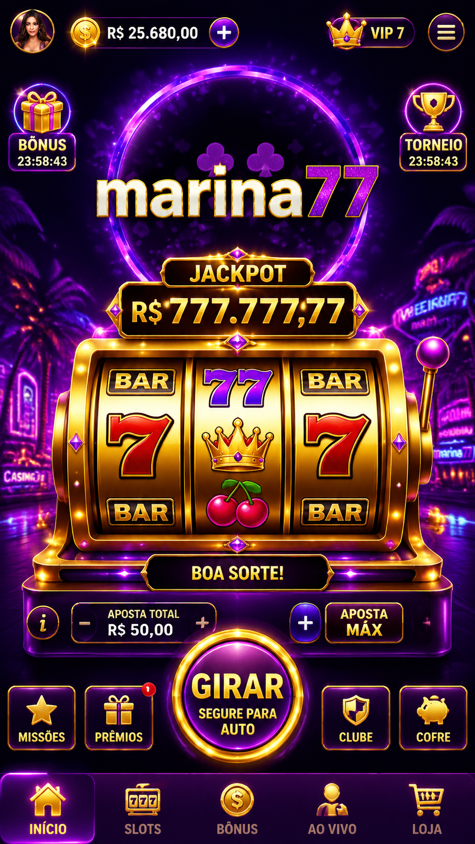 Screenshot marina77 APK Game Slot Online Seru dan Cepat