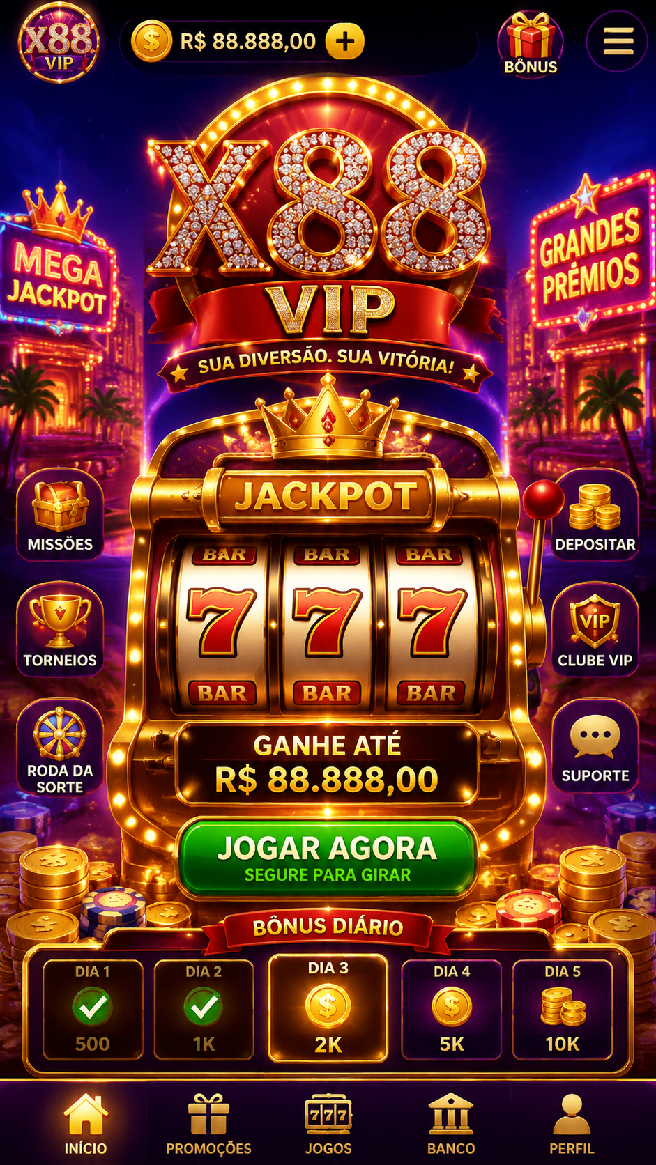 Screenshot x88 APK 2.5.0: Game Slot Online Seru dengan Grafis Menarik