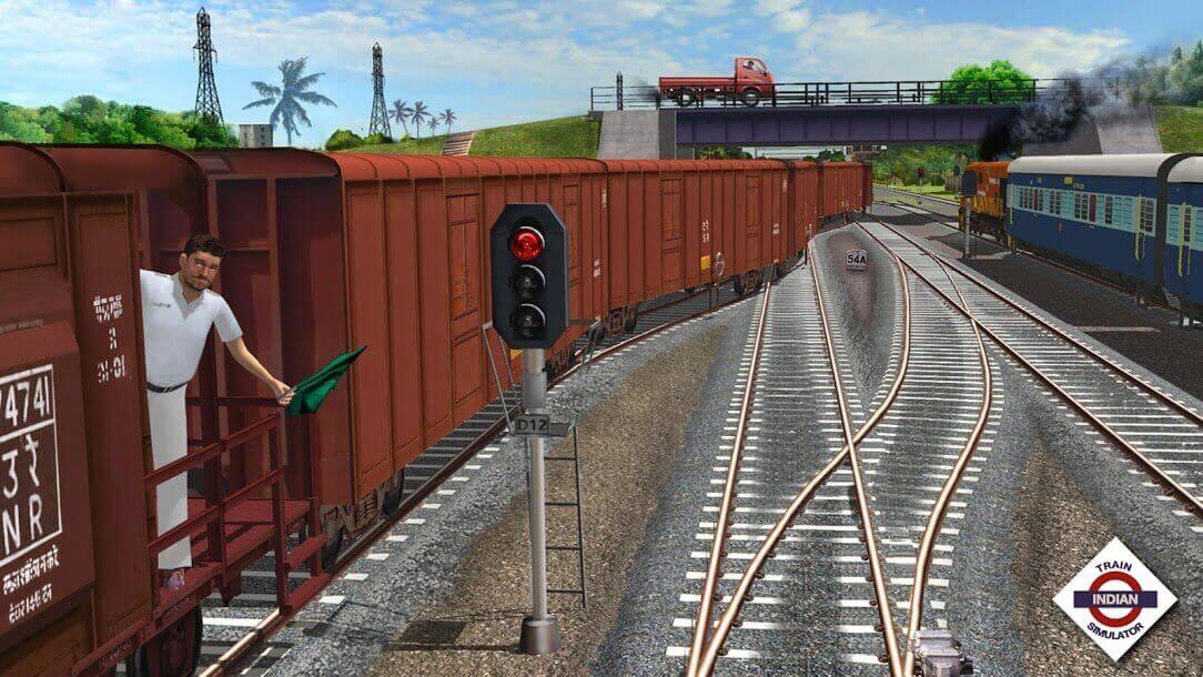 Screenshot Indian Train Simulator APK v2026.1.3