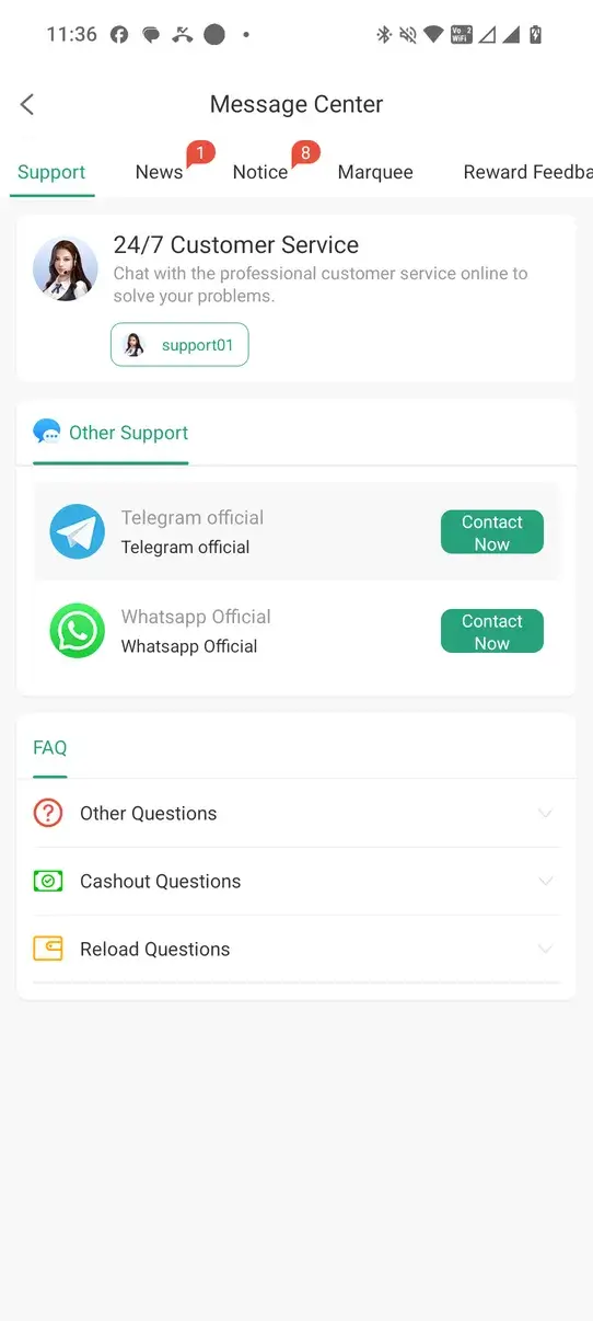 Screenshot A777 APK v1.1.22