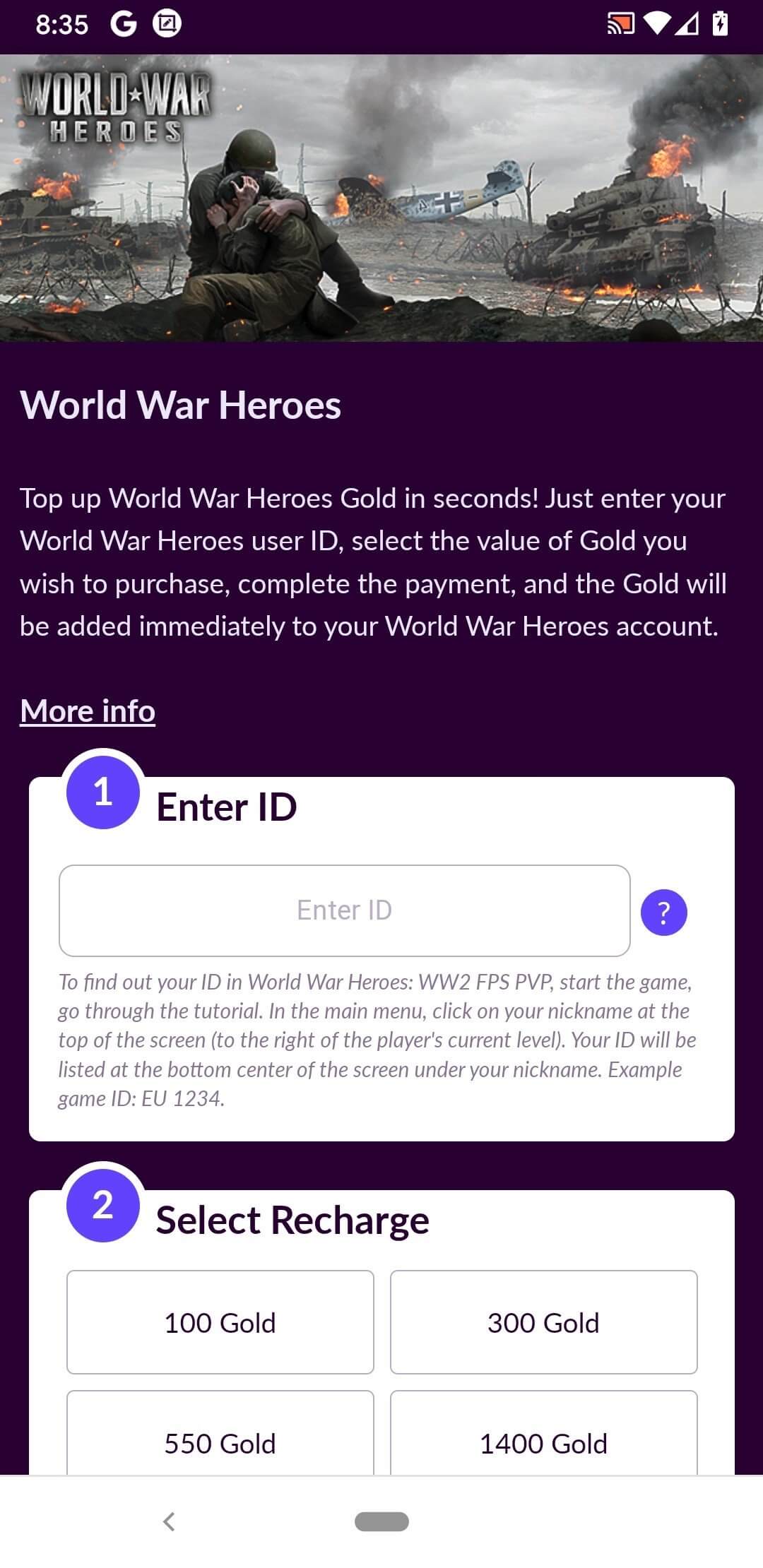 Screenshot Codashop APK v3.0 Download untuk Android