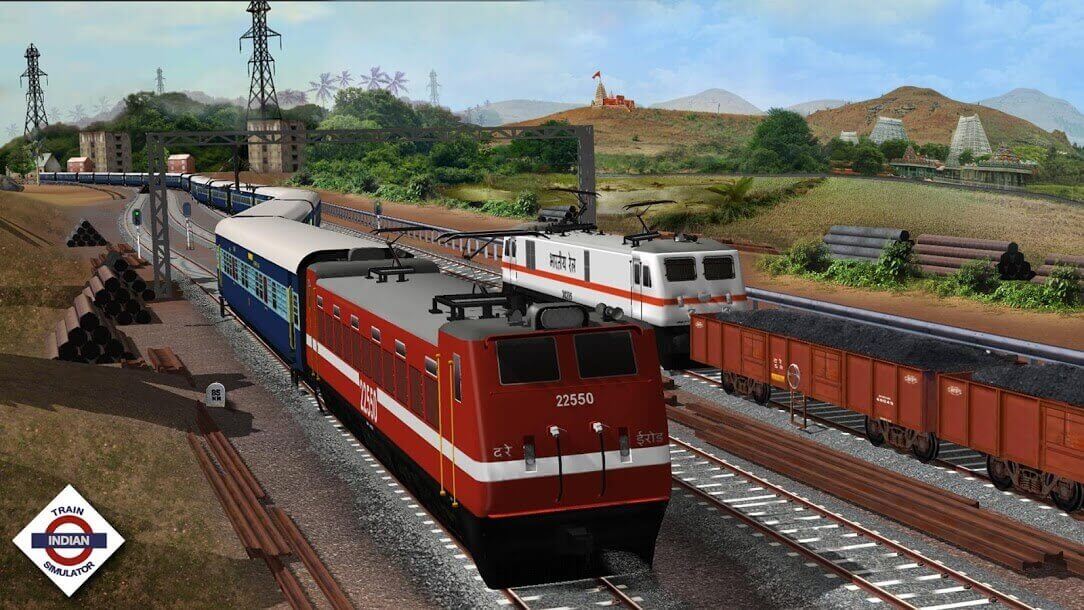 Screenshot Indian Train Simulator APK v2026.1.3