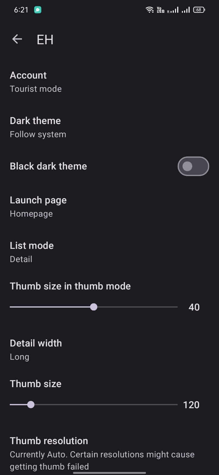 Screenshot EhViewer APK v1.8.8.3 untuk Android