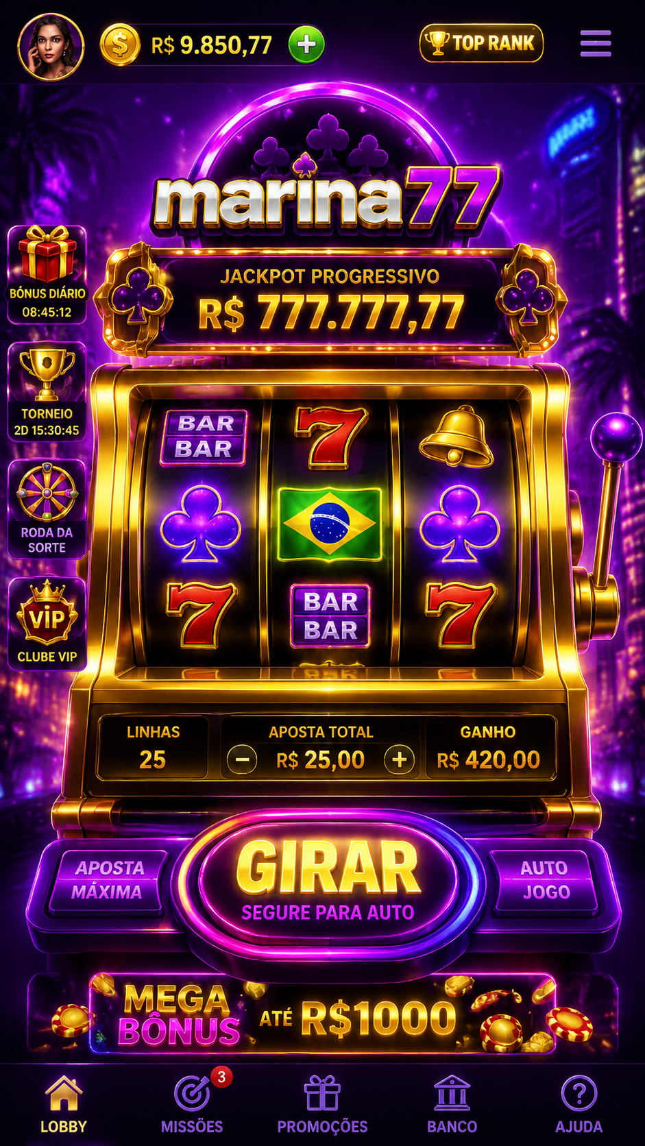 Screenshot marina77 APK Game Slot Online Seru dan Cepat