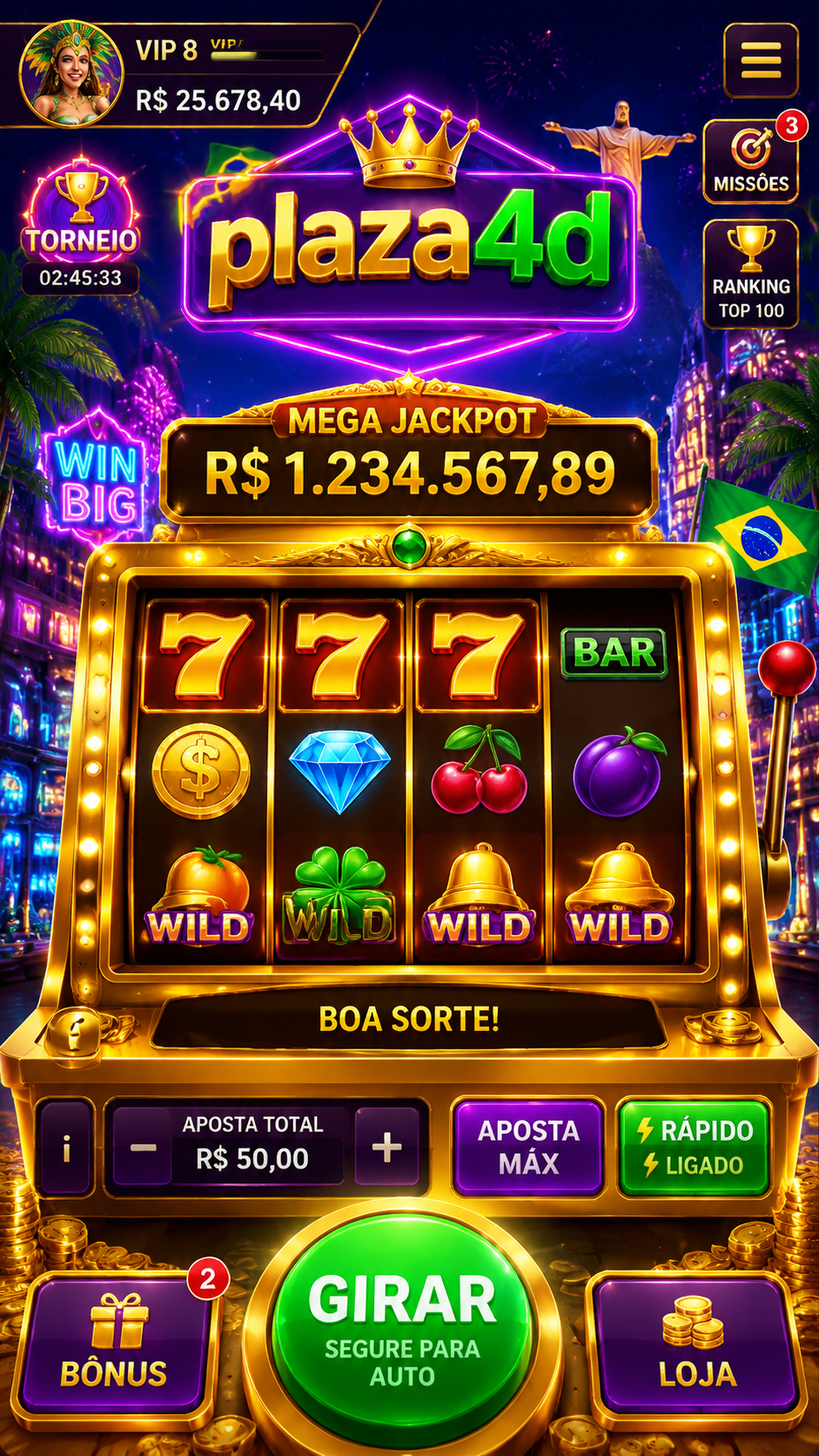 Screenshot Plaza4D APK 6.8.8: Slot Online Seru dengan Tampilan Modern