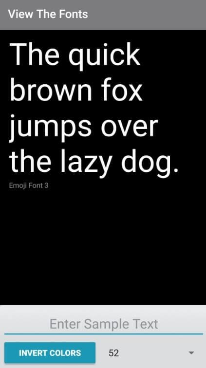 Screenshot Emoji Font 3 APK v3.0.10