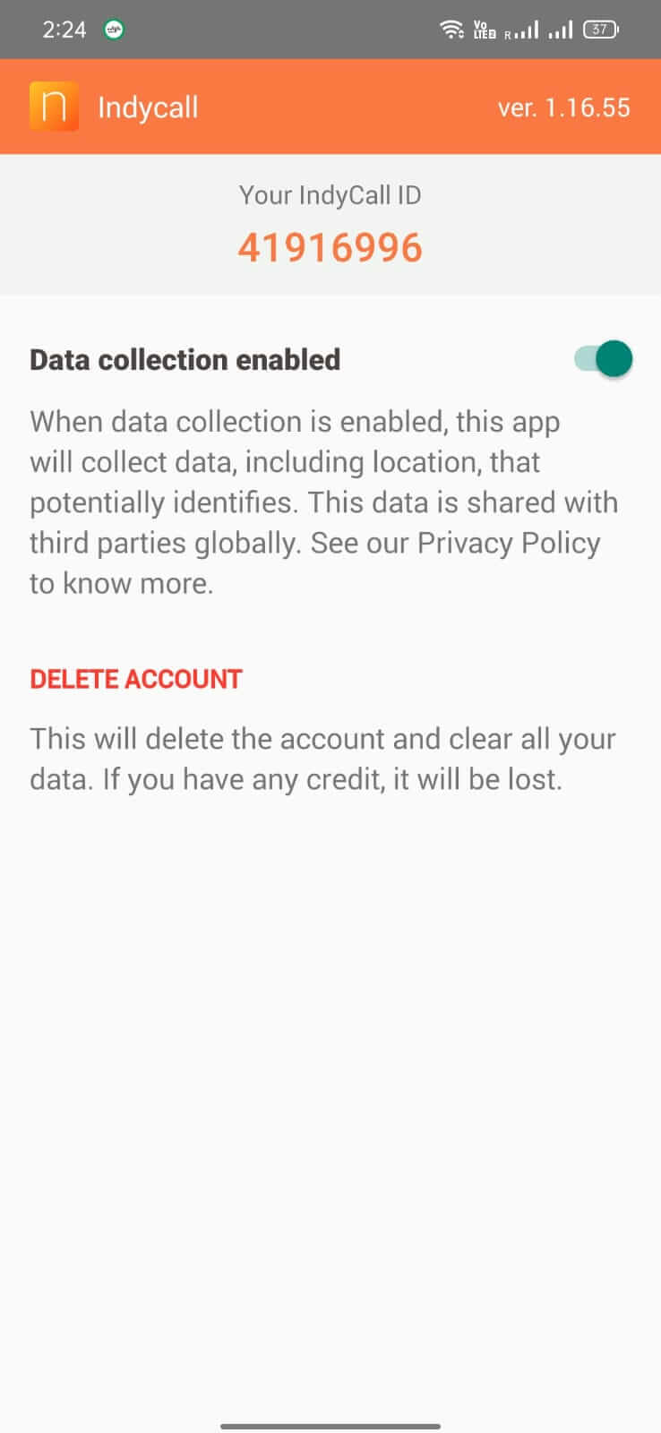 Screenshot Indycall APK v1.17.4 untuk Panggilan Langsung