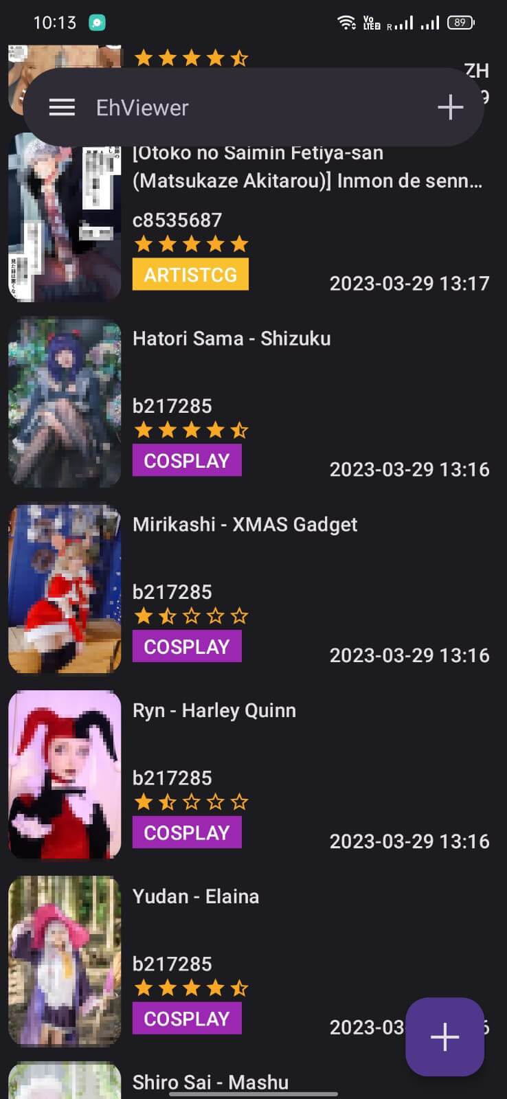 Screenshot EhViewer APK v1.8.8.3 untuk Android