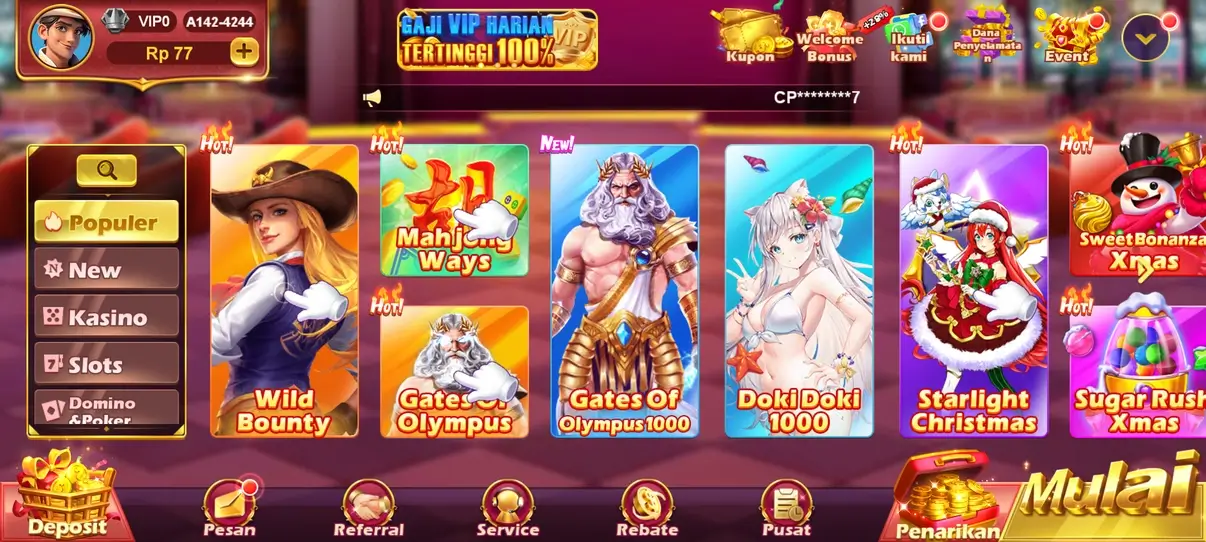 Screenshot JT777 APK