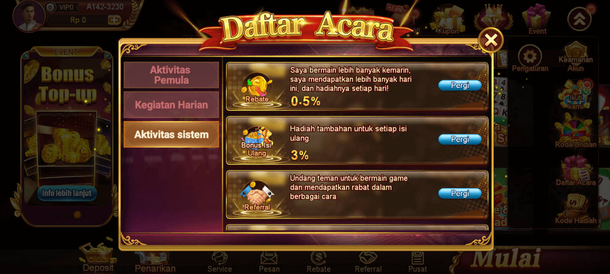 Screenshot WJ Kasino APK