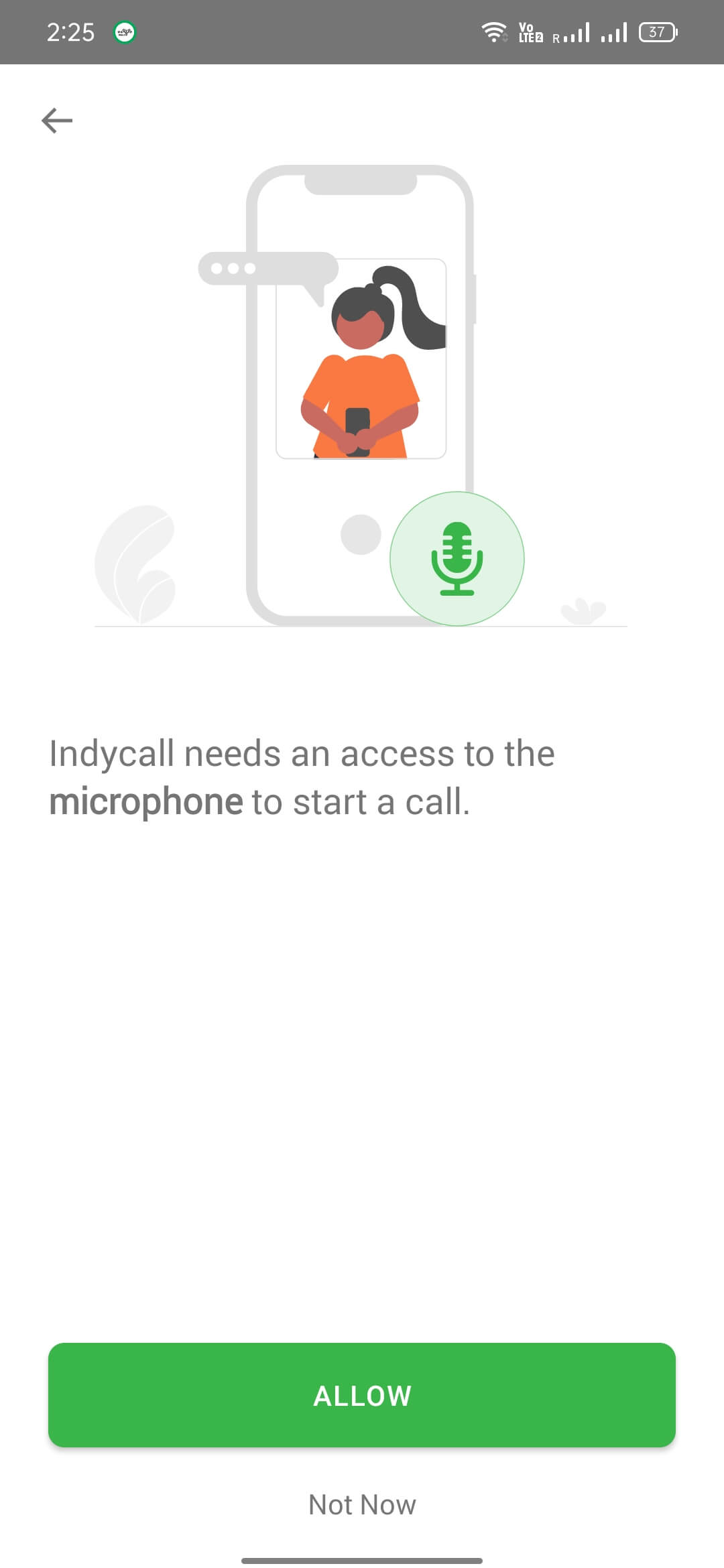 Screenshot Indycall APK v1.17.4 untuk Panggilan Langsung