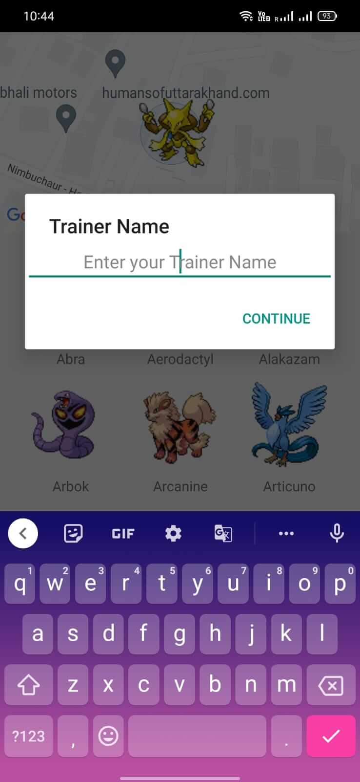 Screenshot Poke Radar APK v1.6 untuk Android