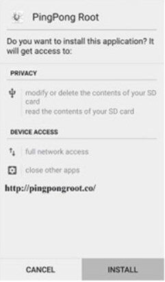 Screenshot PingPongRoot APK 6.0.1 untuk Samsung Galaxy S6 dan S6 Edge