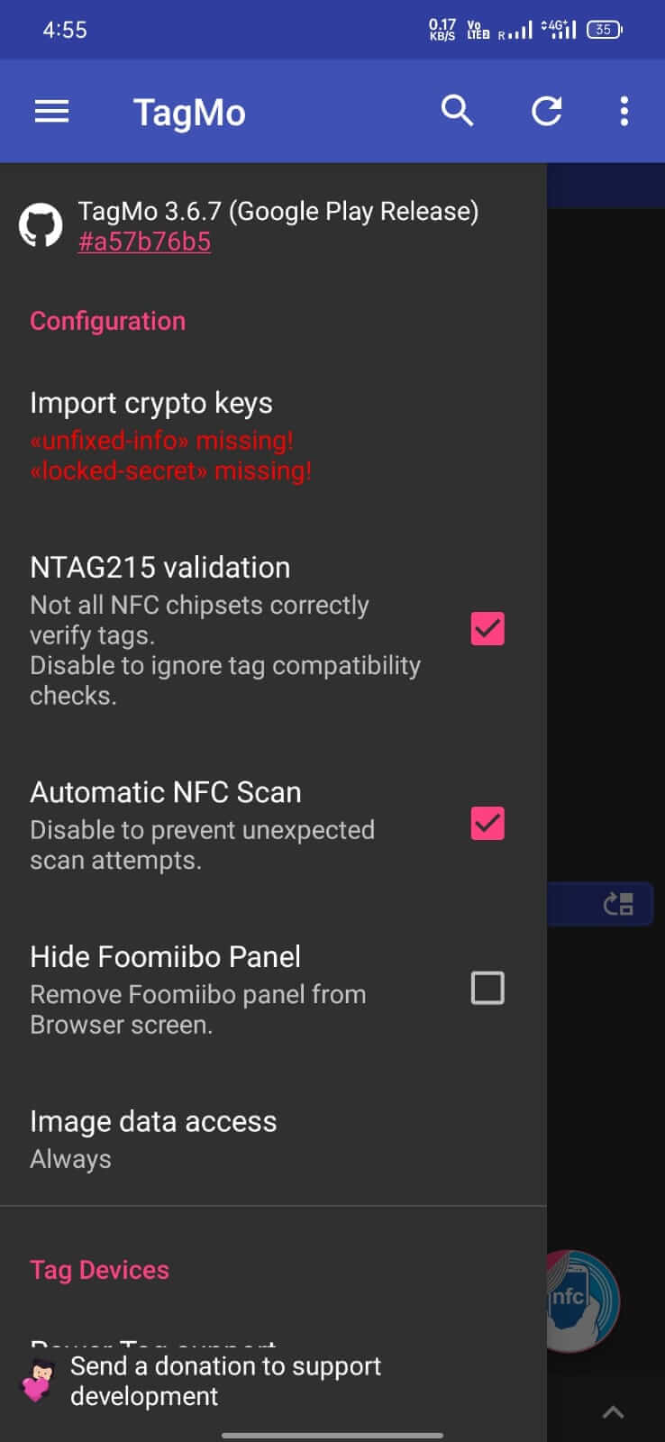 Screenshot TagMo APK