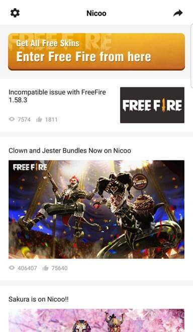 Screenshot Nicoo APK
