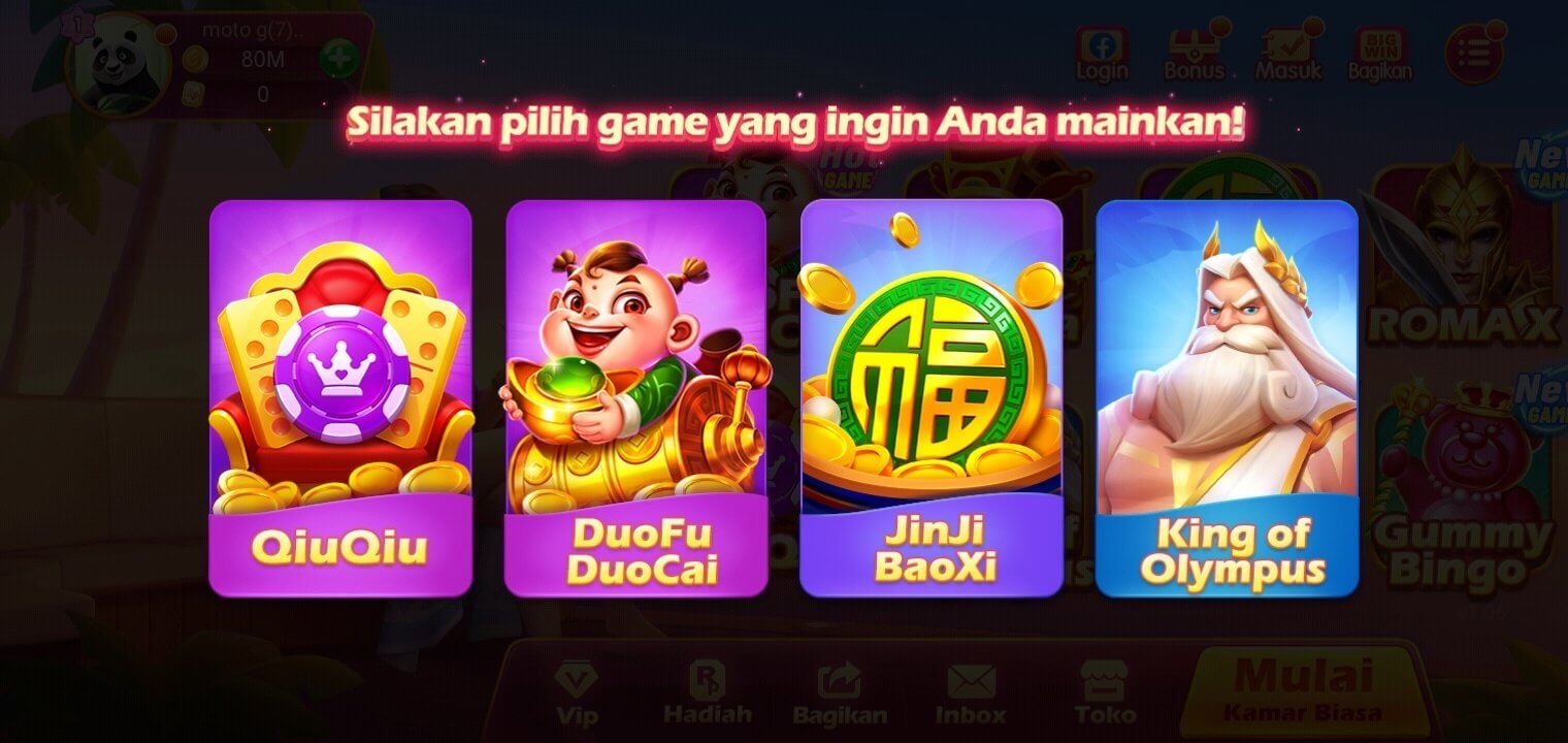 Screenshot Boss Domino APK v1.25: Domino QiuQiu Seru dengan Banyak Ruangan