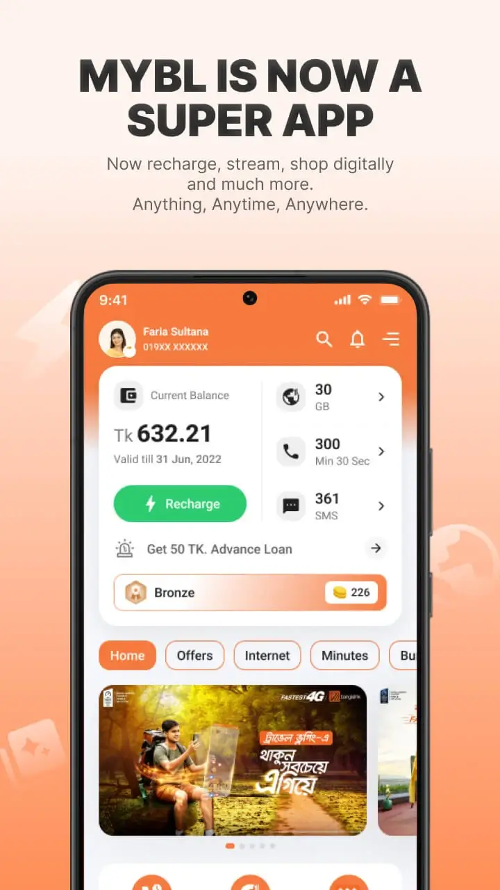 Screenshot MyBL APK