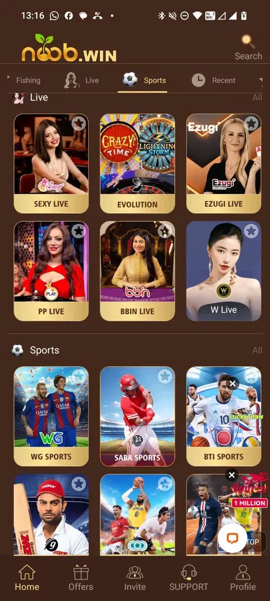 Screenshot Noob Win APK