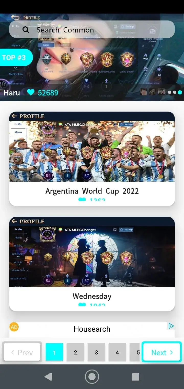 Screenshot Ata Myanmar APK v3.4.7 untuk Kustomisasi MLBB