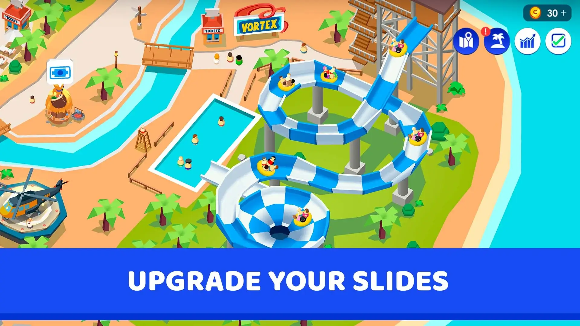 Screenshot Idle Theme Park Tycoon APK v8.8.1