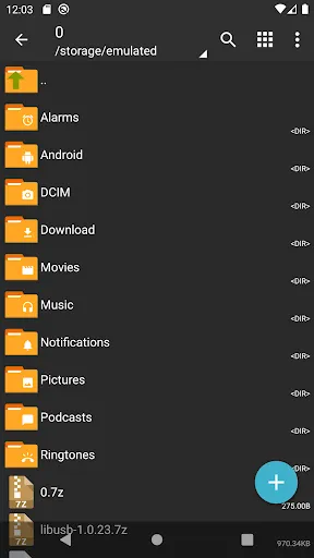 Screenshot ZArchiver Donate APK v1.0.10