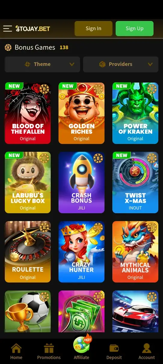 Screenshot 2J Bet APK v1.1.1
