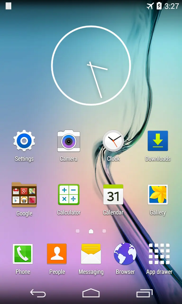 Screenshot Samsung TouchWiz Home APK