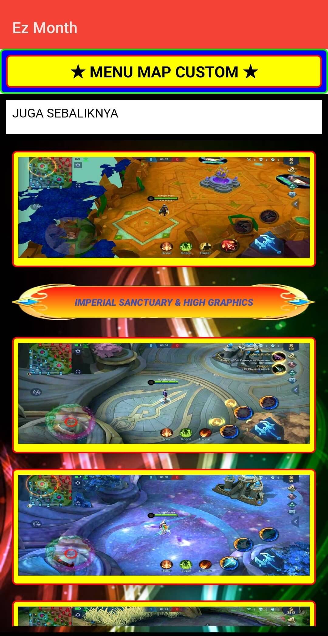 Screenshot EZ Month APK v1.30