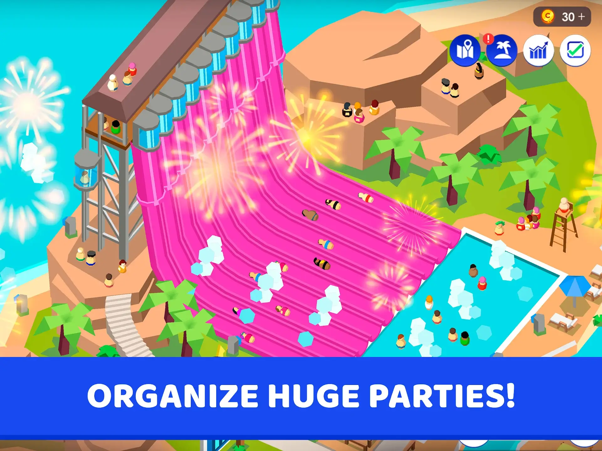 Screenshot Idle Theme Park Tycoon APK v8.8.1