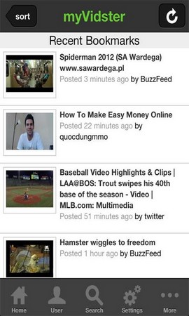 Screenshot MyVidster APK v8.16 untuk Android