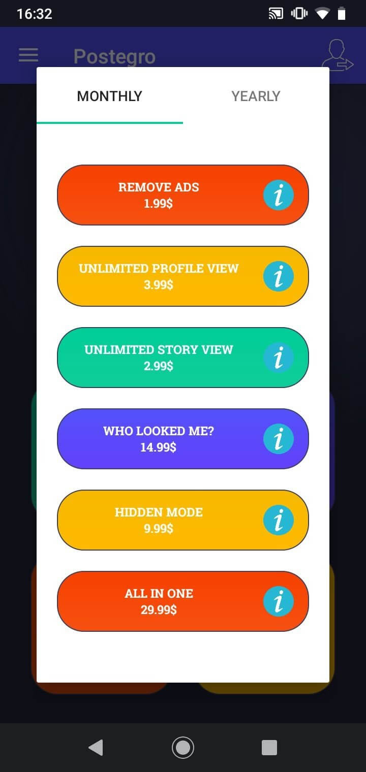 Screenshot Postegro Plus APK v1.51