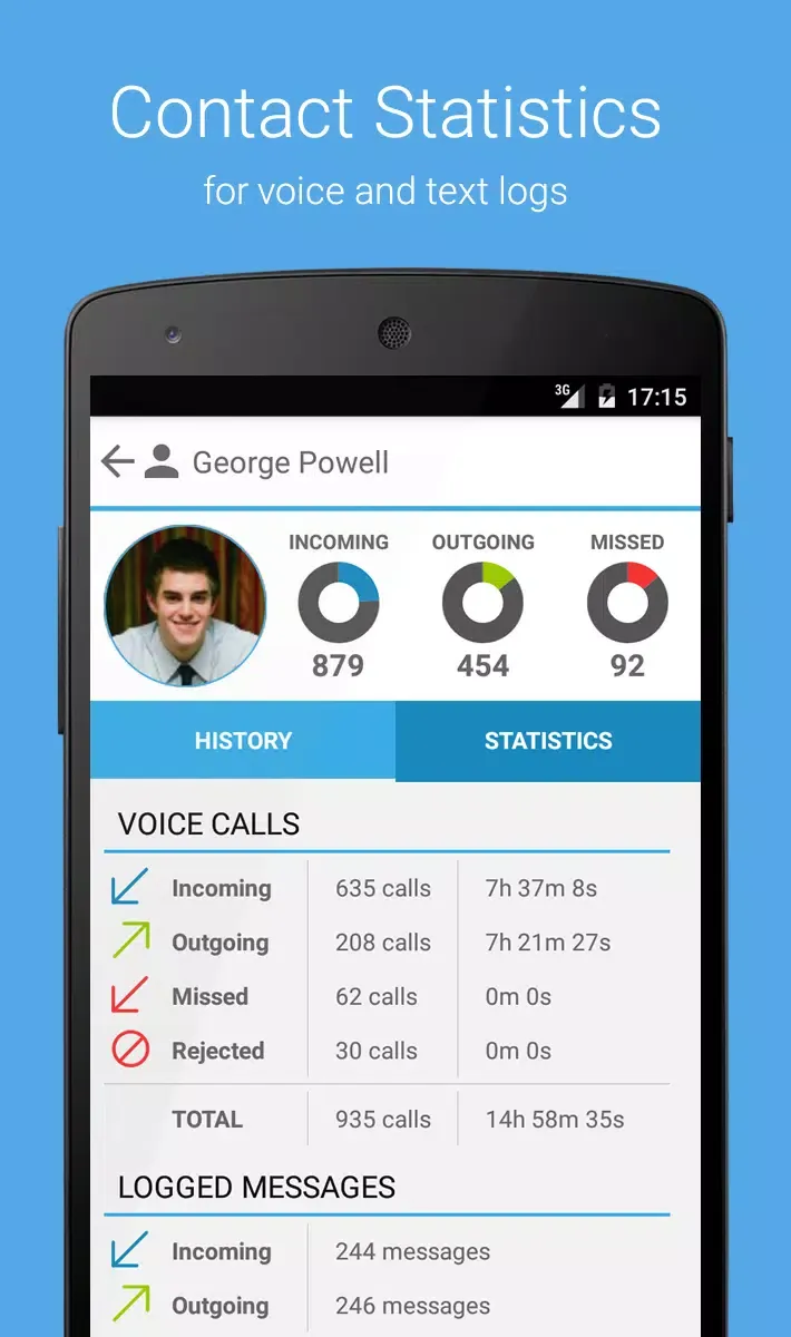 Screenshot Call Log Monitor APK v3.1.1 - Kelola Riwayat Panggilan dengan Mudah