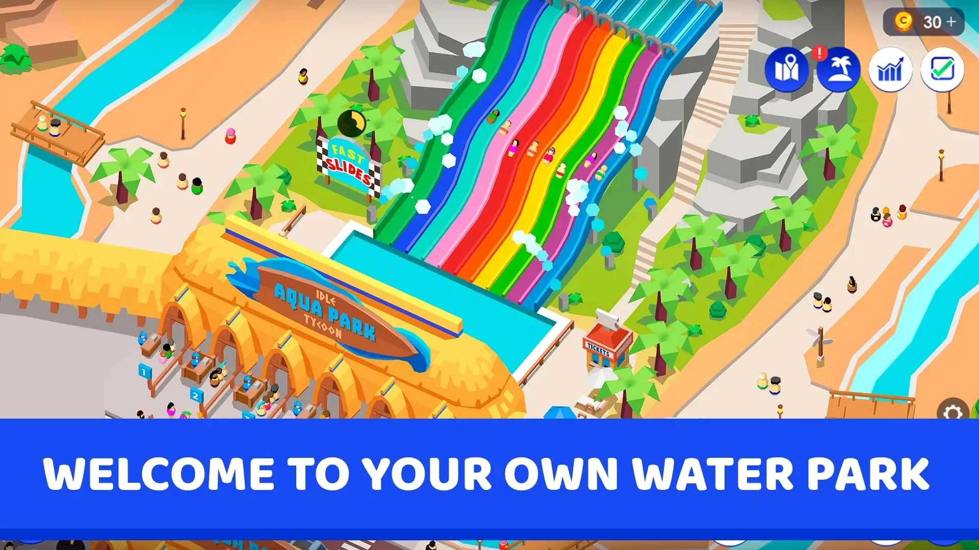 Screenshot Idle Theme Park Tycoon APK v8.8.1