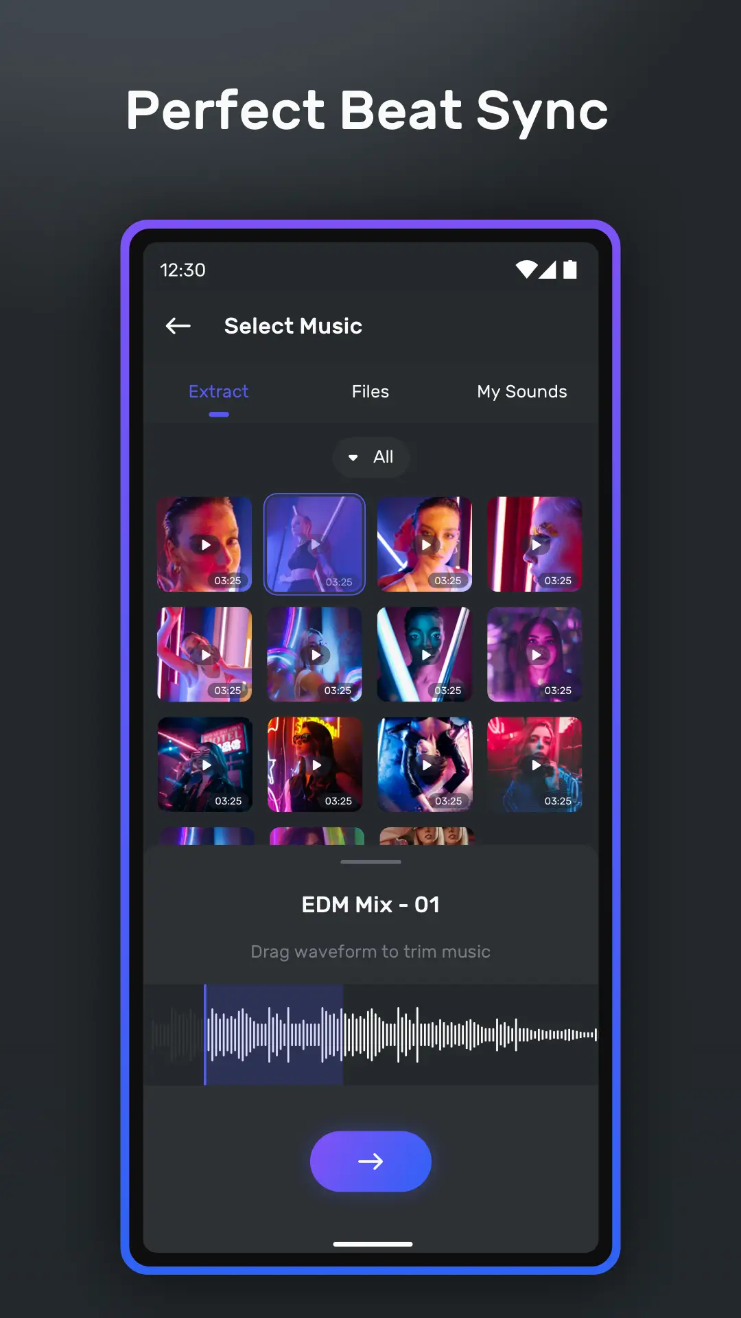 Screenshot Velomingo APK v1.4.4 untuk Edit Video di Android
