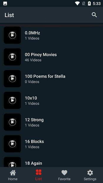Screenshot Pinoy Hub APK 1.0.6