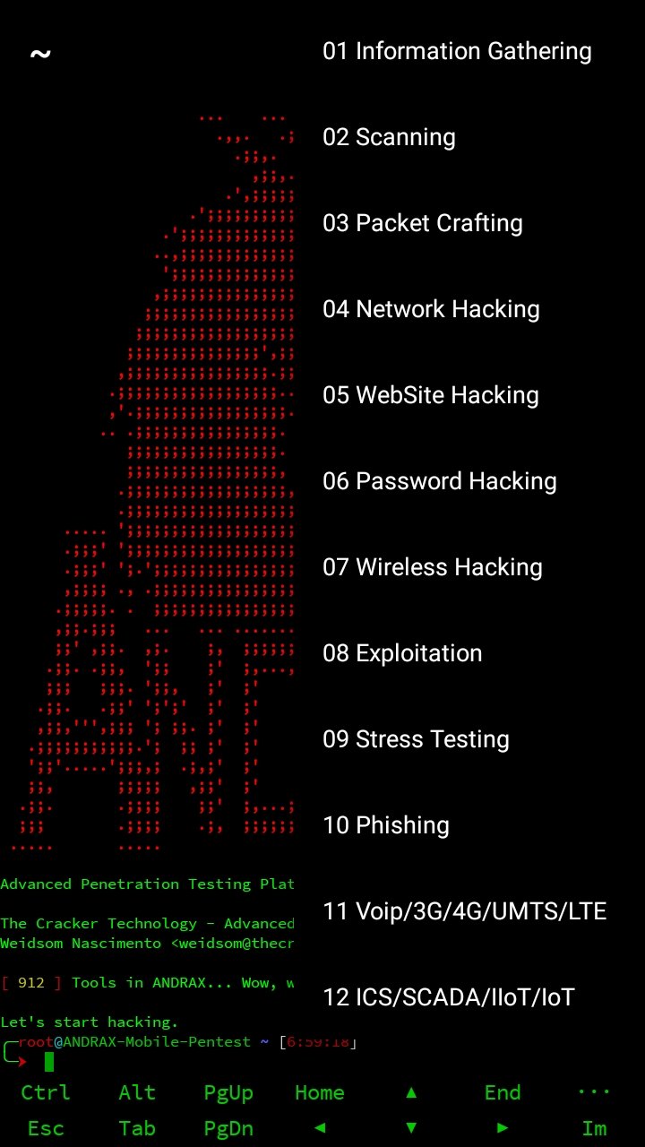 Screenshot Andrax APK