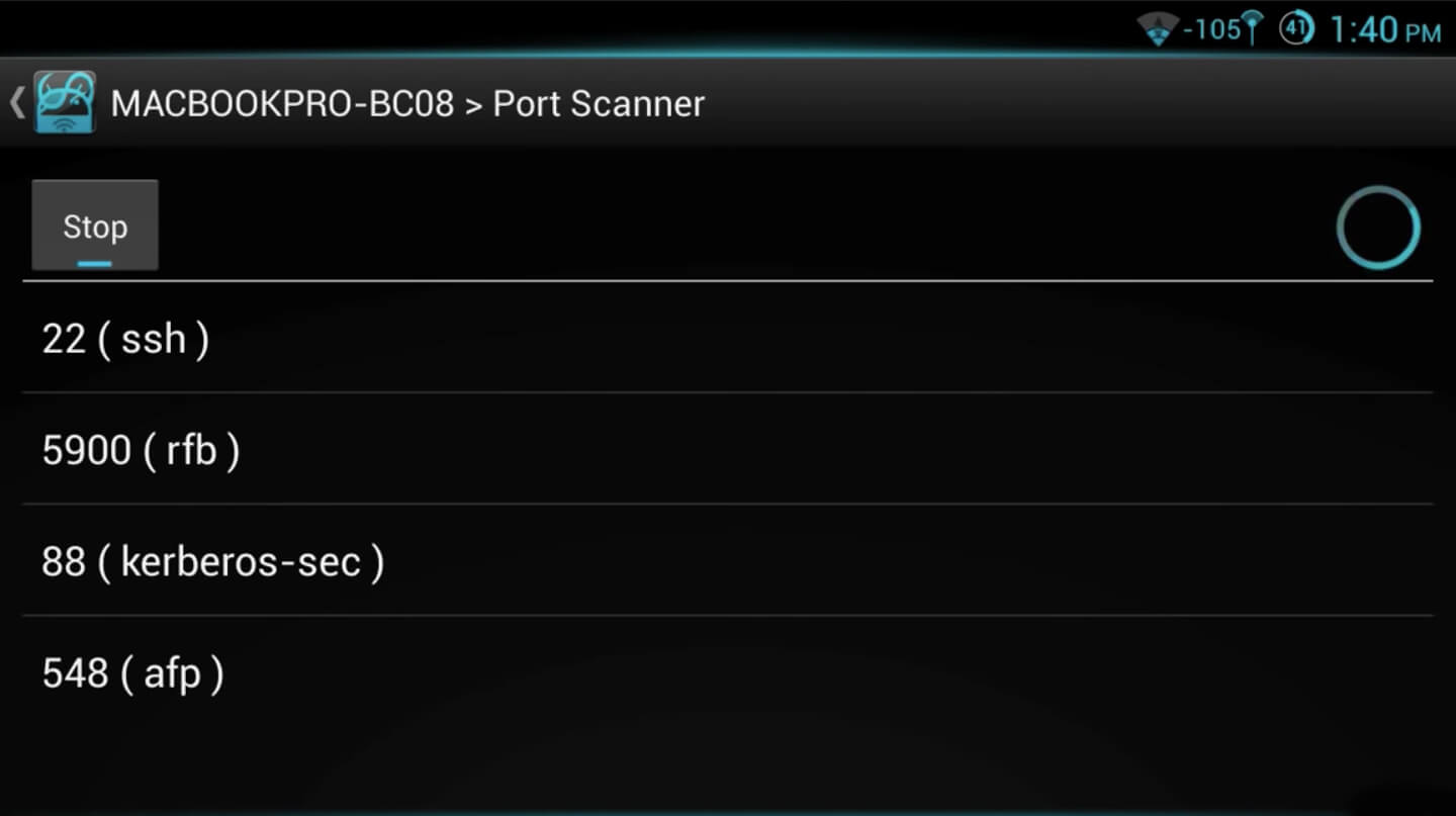 Screenshot dSploit APK
