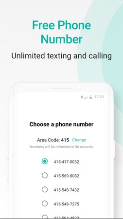 Screenshot 2ndLine - Second Phone Number APK