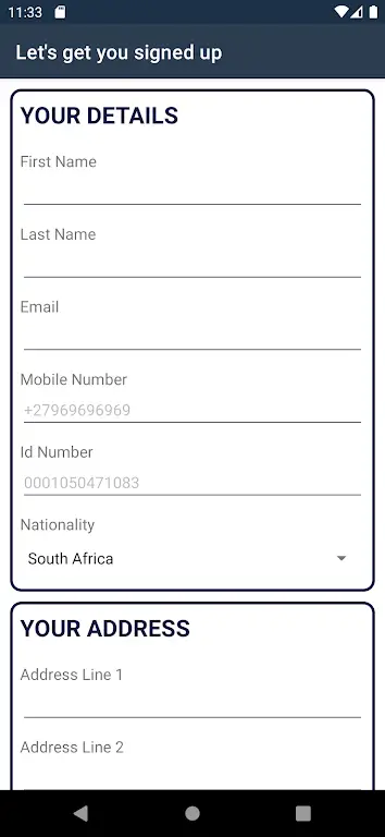 Screenshot Norraco Transact APK 0.4.5