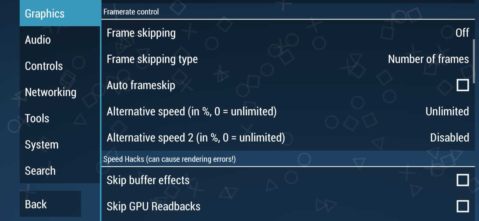 Screenshot PPSSPP Gold APK v1.20.3 untuk Main Game PSP di Android