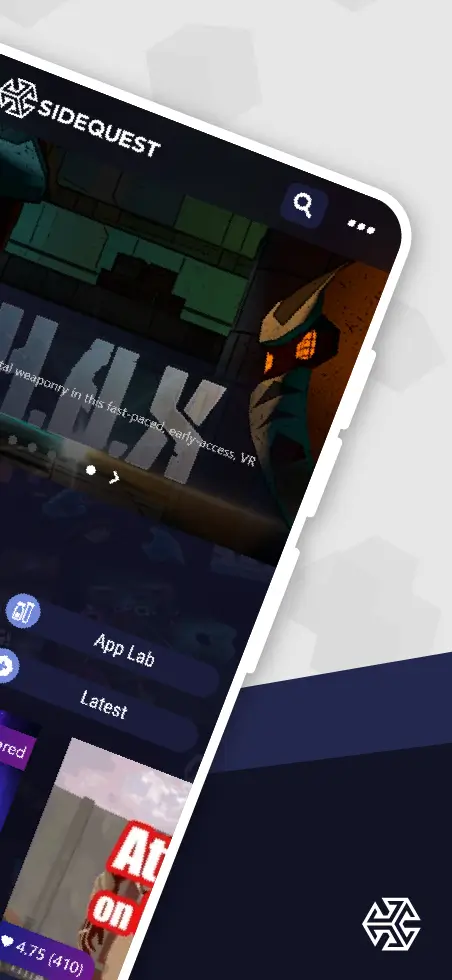Screenshot SideQuest APK v1.11 untuk VR Headset Android