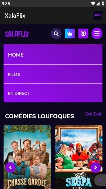 Screenshot XalaFlix APK